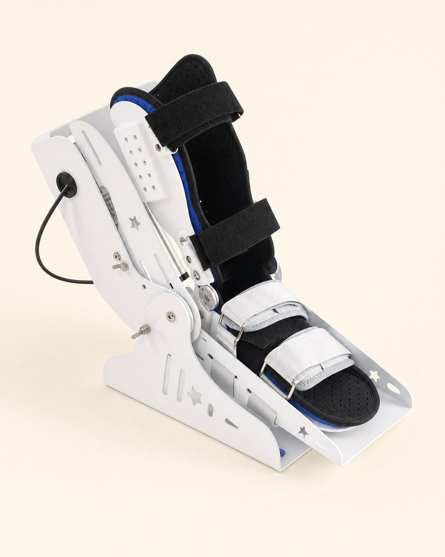 Holtrow Glide Ankle motion machine, three-quarter view