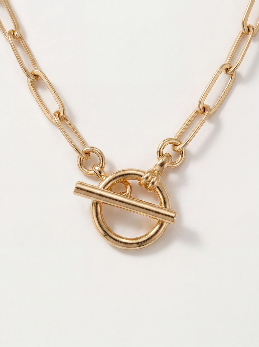 Maillon — 18K Paperclip Chain Necklace
