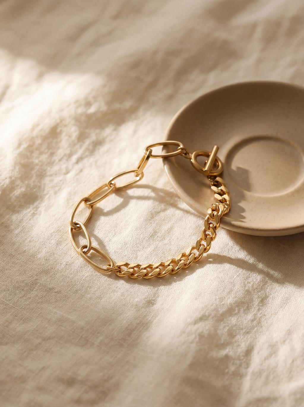 Lien — Paperclip Link Bracelet