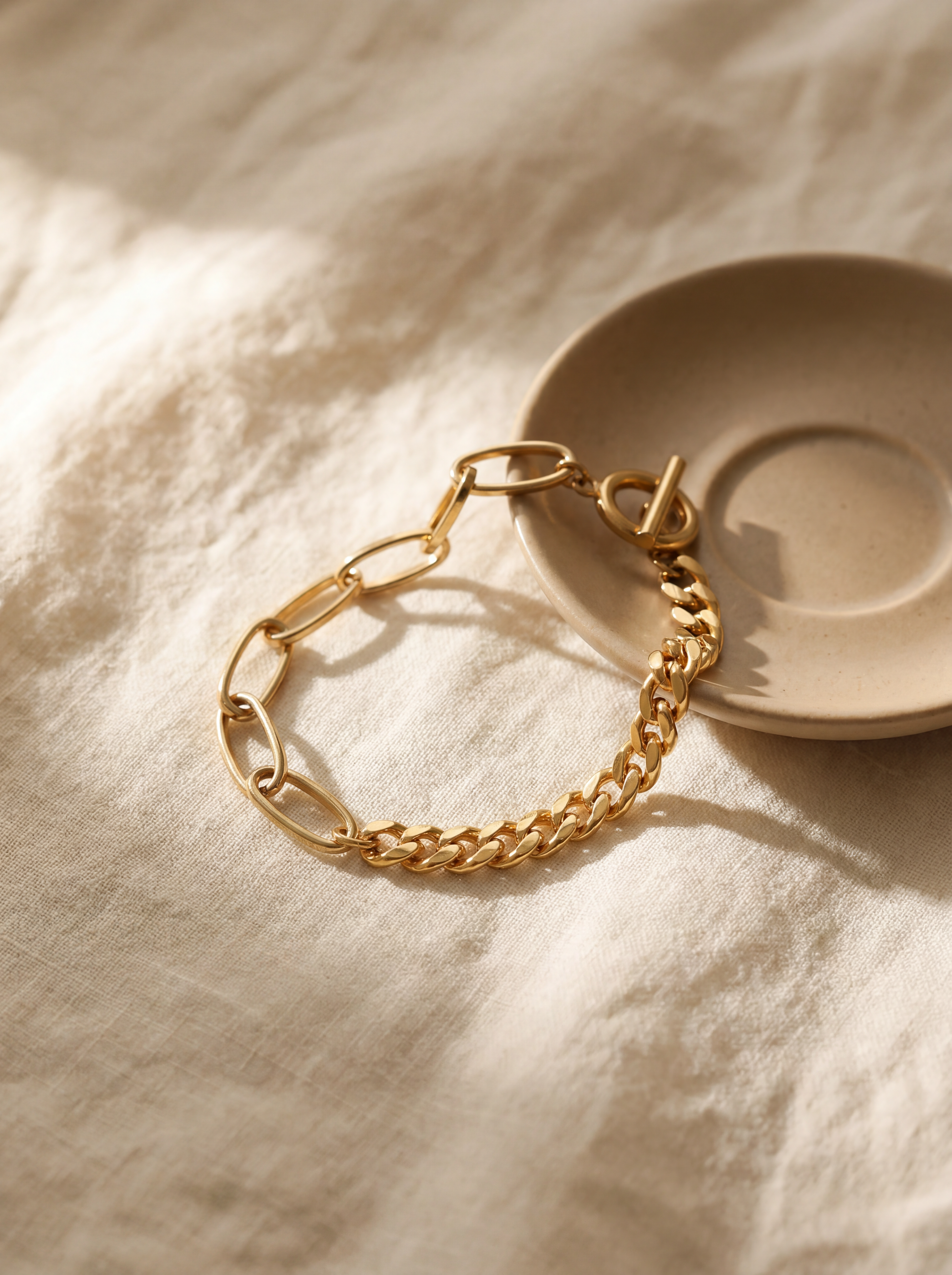 Lien — Paperclip Link Bracelet