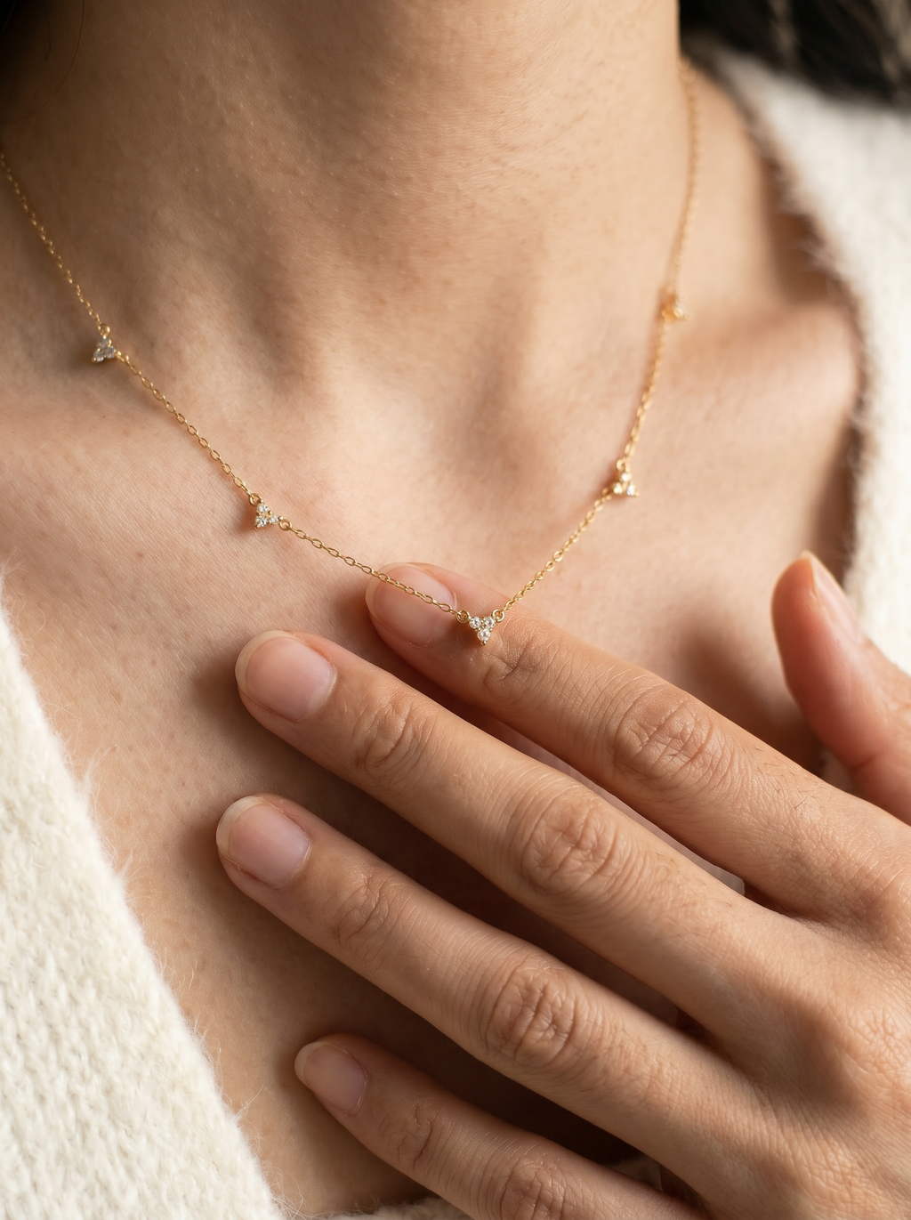 Stella — 18K Star Necklace