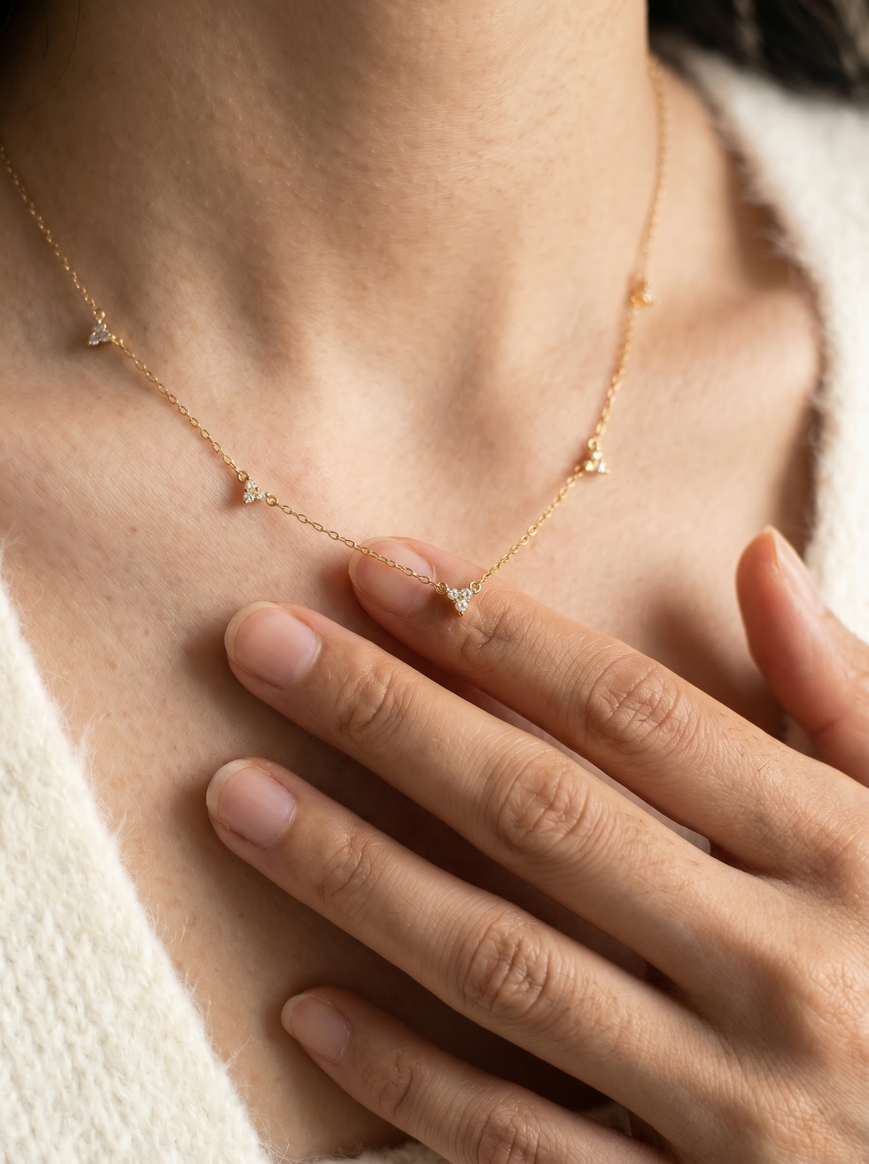 Stella — 18K Star Necklace