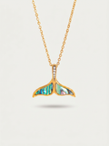 Nacelle — 18K Abalone Shell Pendant Necklace
