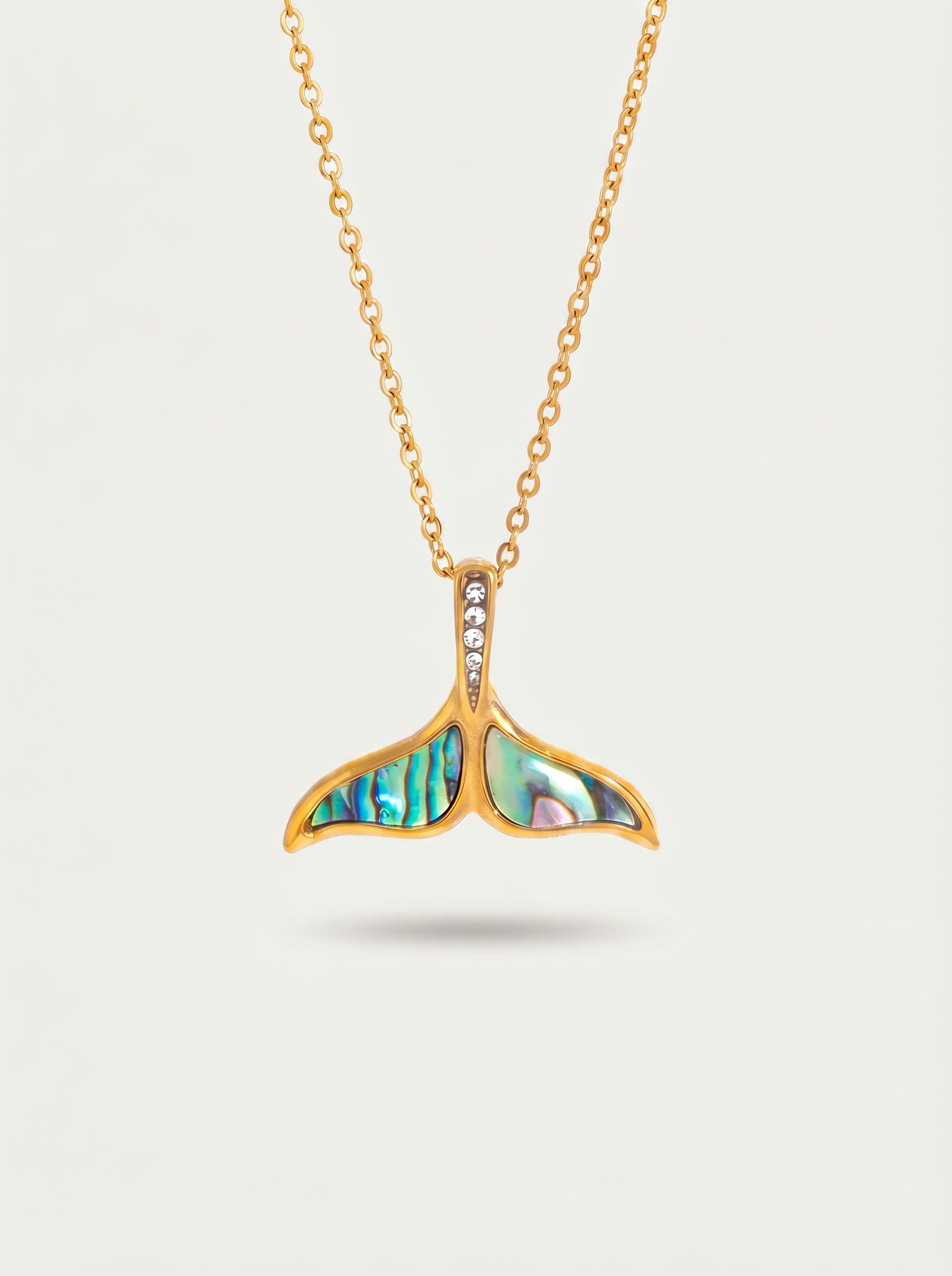 Nacelle — 18K Abalone Shell Pendant Necklace