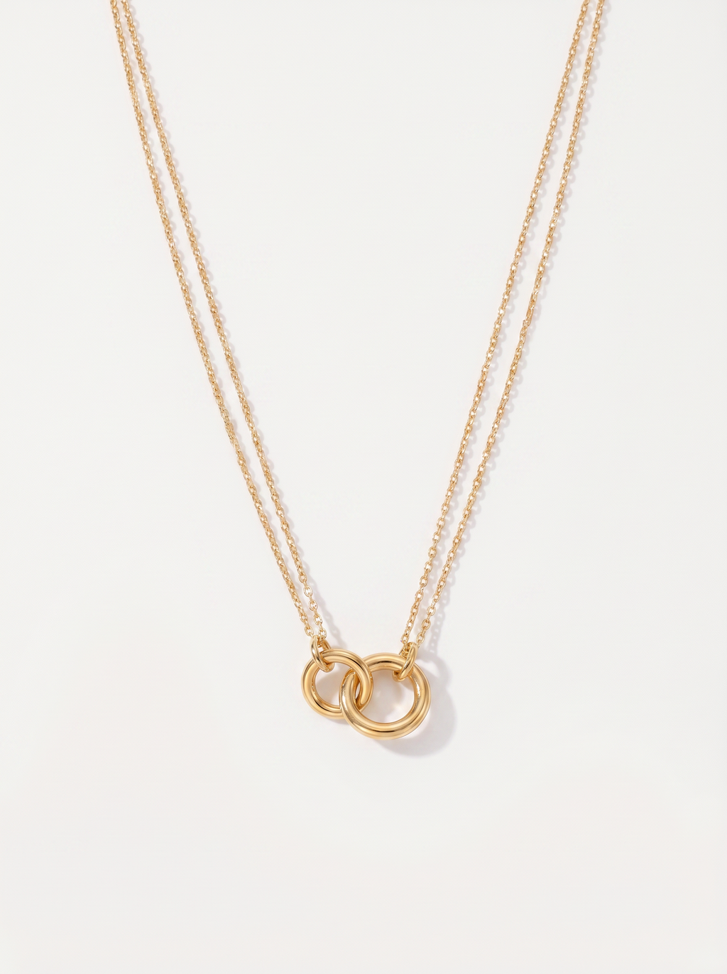 Halo — 18K Gold Pendant Necklace