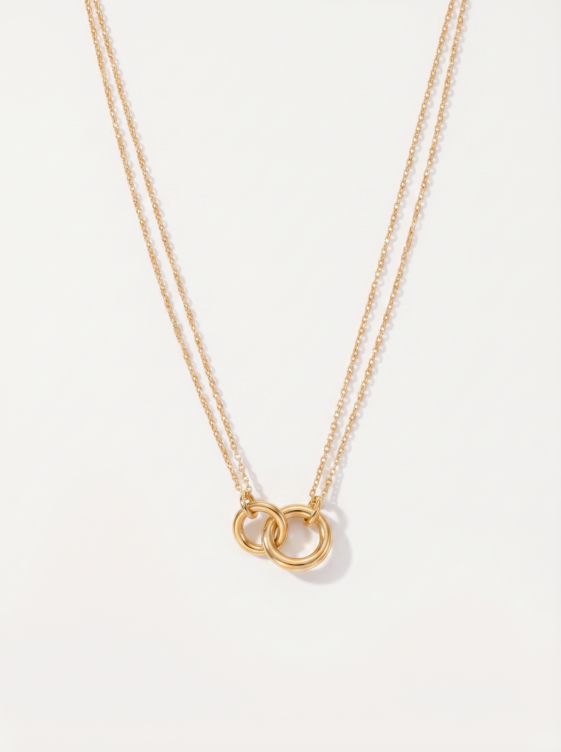 Halo — 18K Gold Pendant Necklace