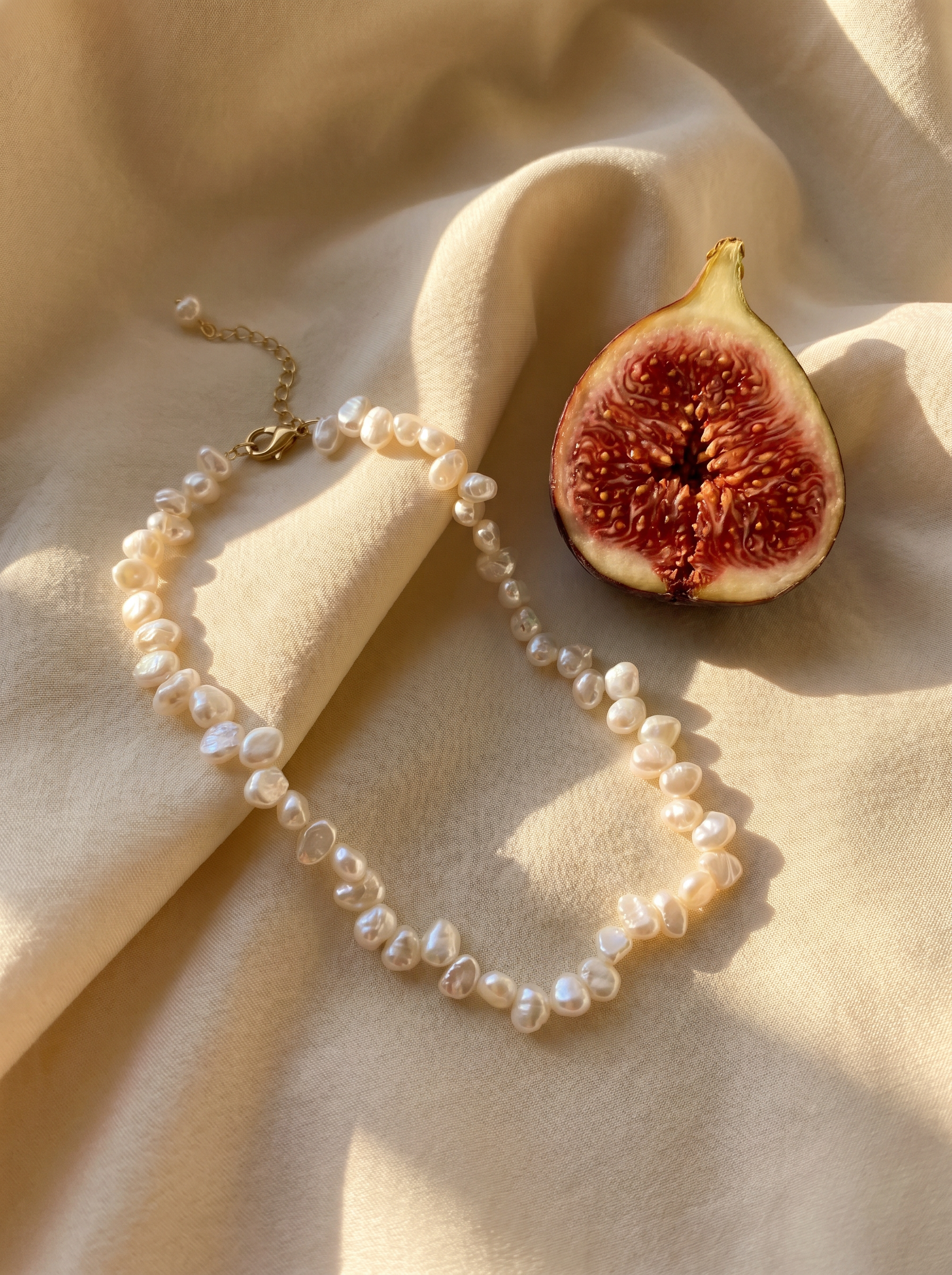 Brume — Baroque Freshwater Pearl Necklace