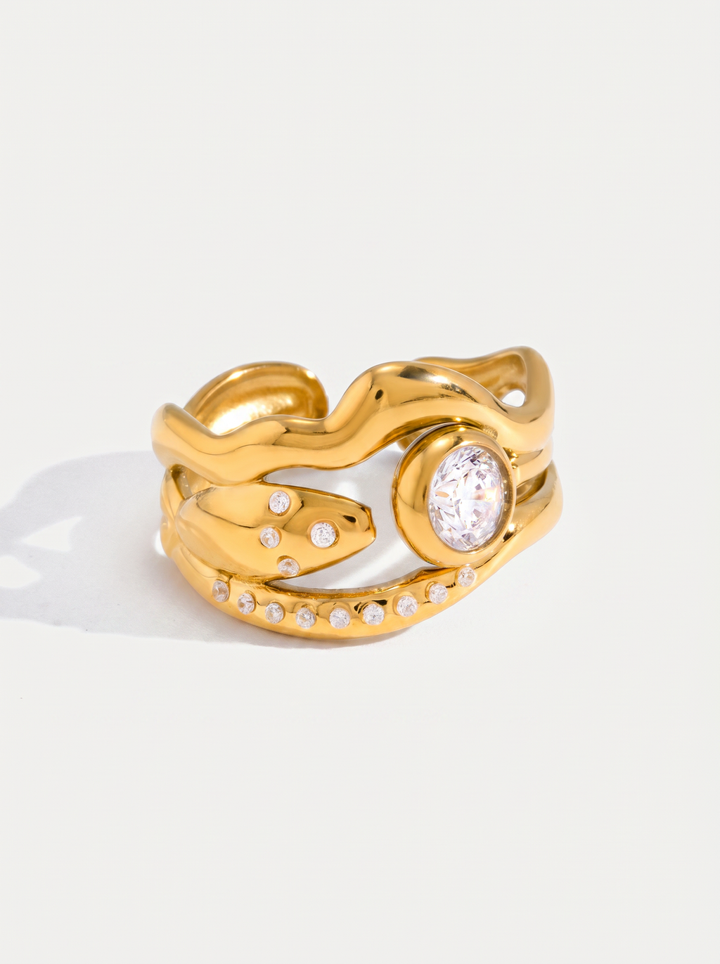 Vega — 18K Ocean Ring Collection