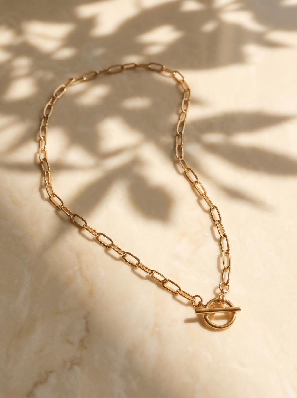 Maillon — 18K Paperclip Chain Necklace