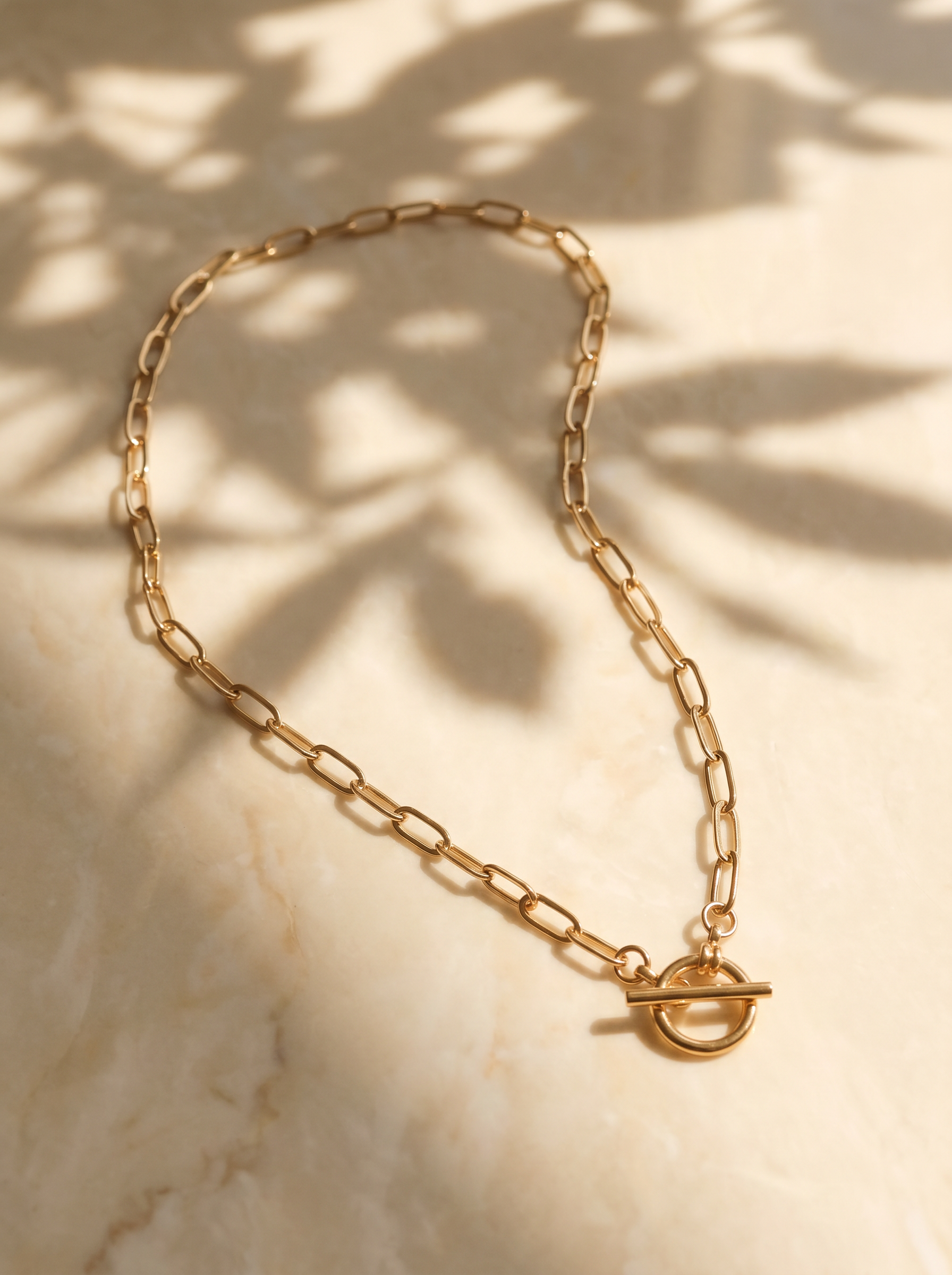Maillon — 18K Paperclip Chain Necklace