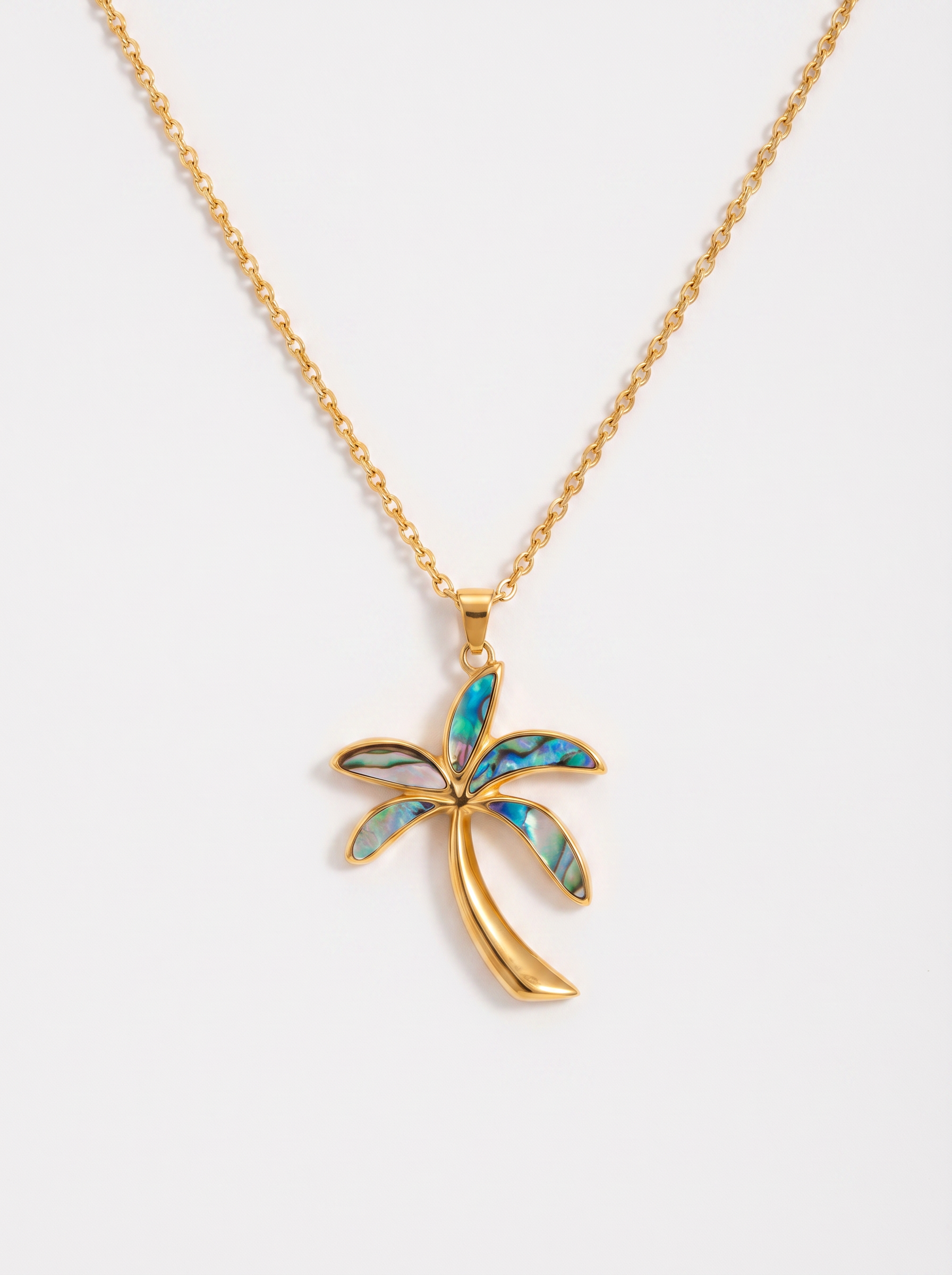 Nacelle — 18K Abalone Shell Pendant Necklace