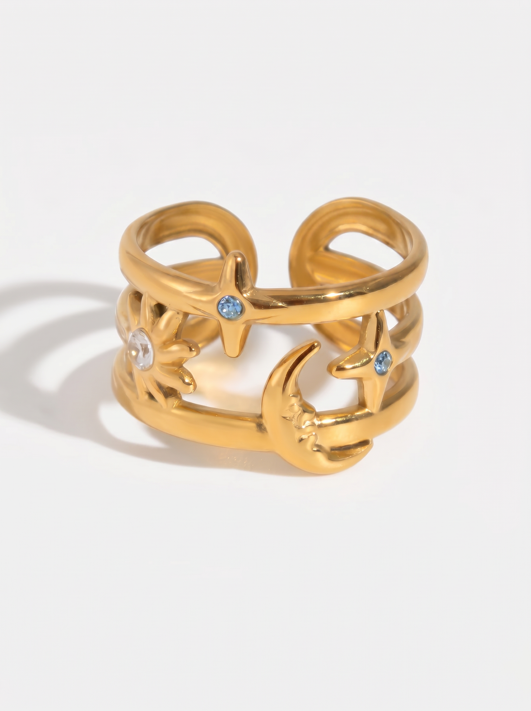 Vega — 18K Ocean Ring Collection