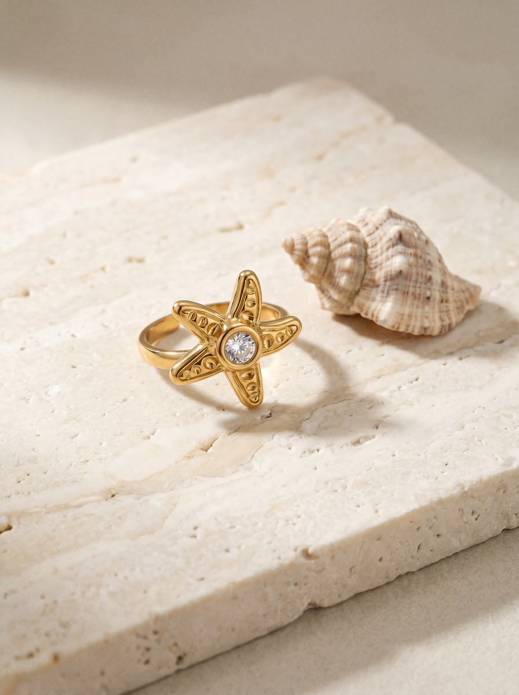 Vega — 18K Ocean Ring Collection