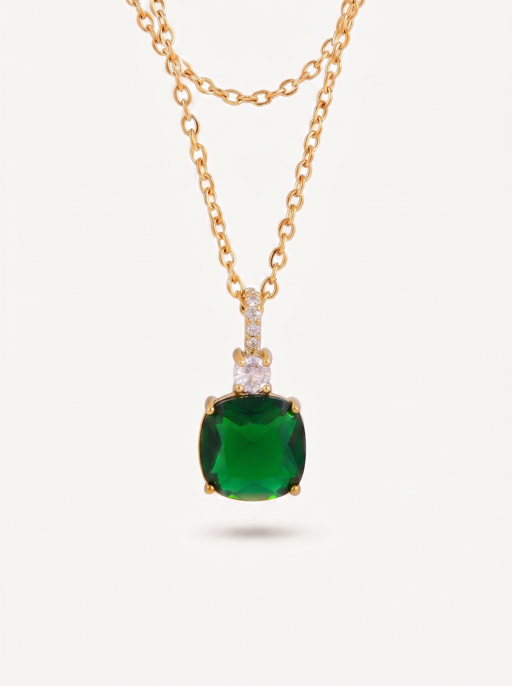 Prisma — 18K Coloured Zirconia Pendant Necklace