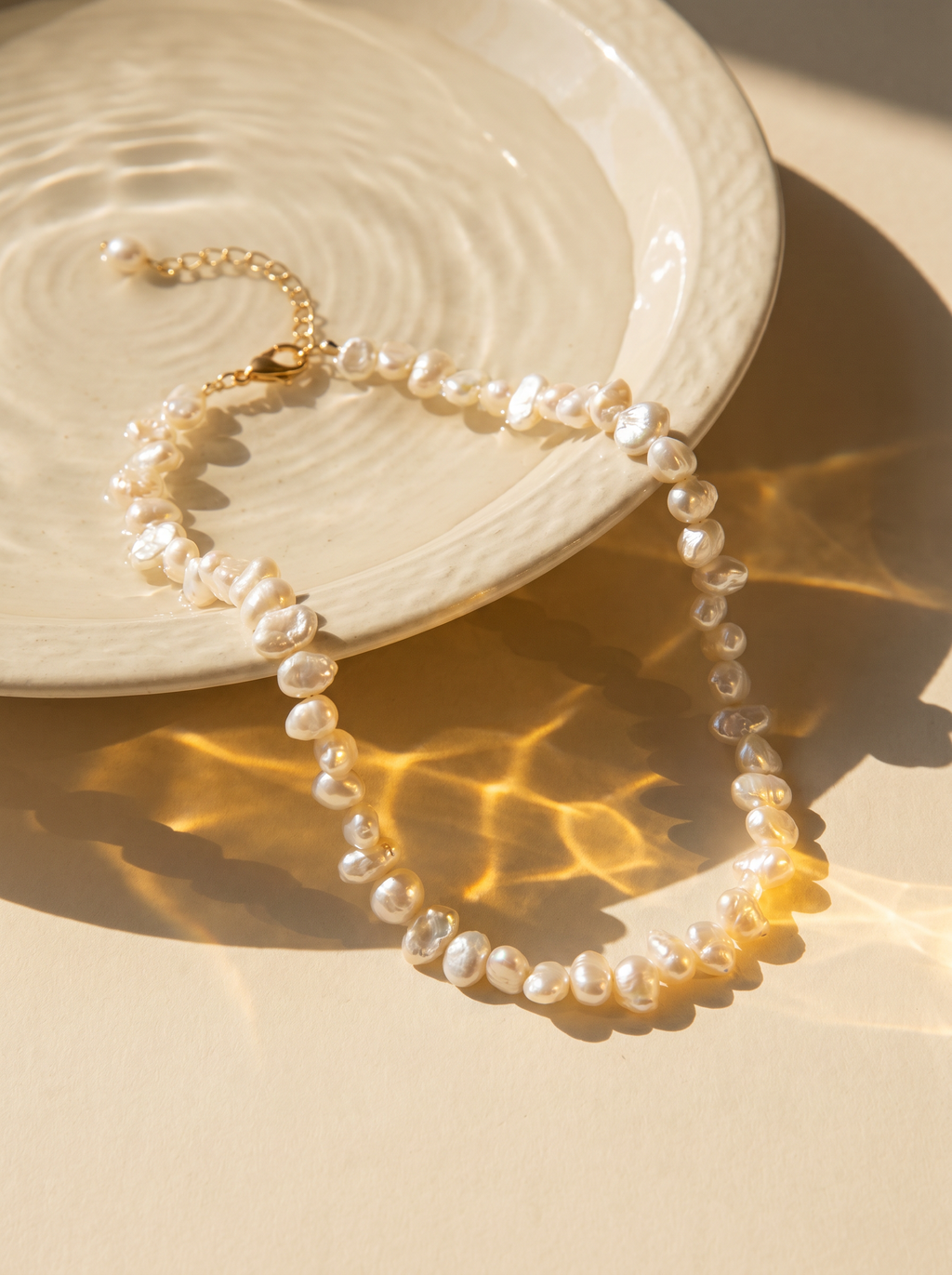 Brume — Baroque Freshwater Pearl Necklace