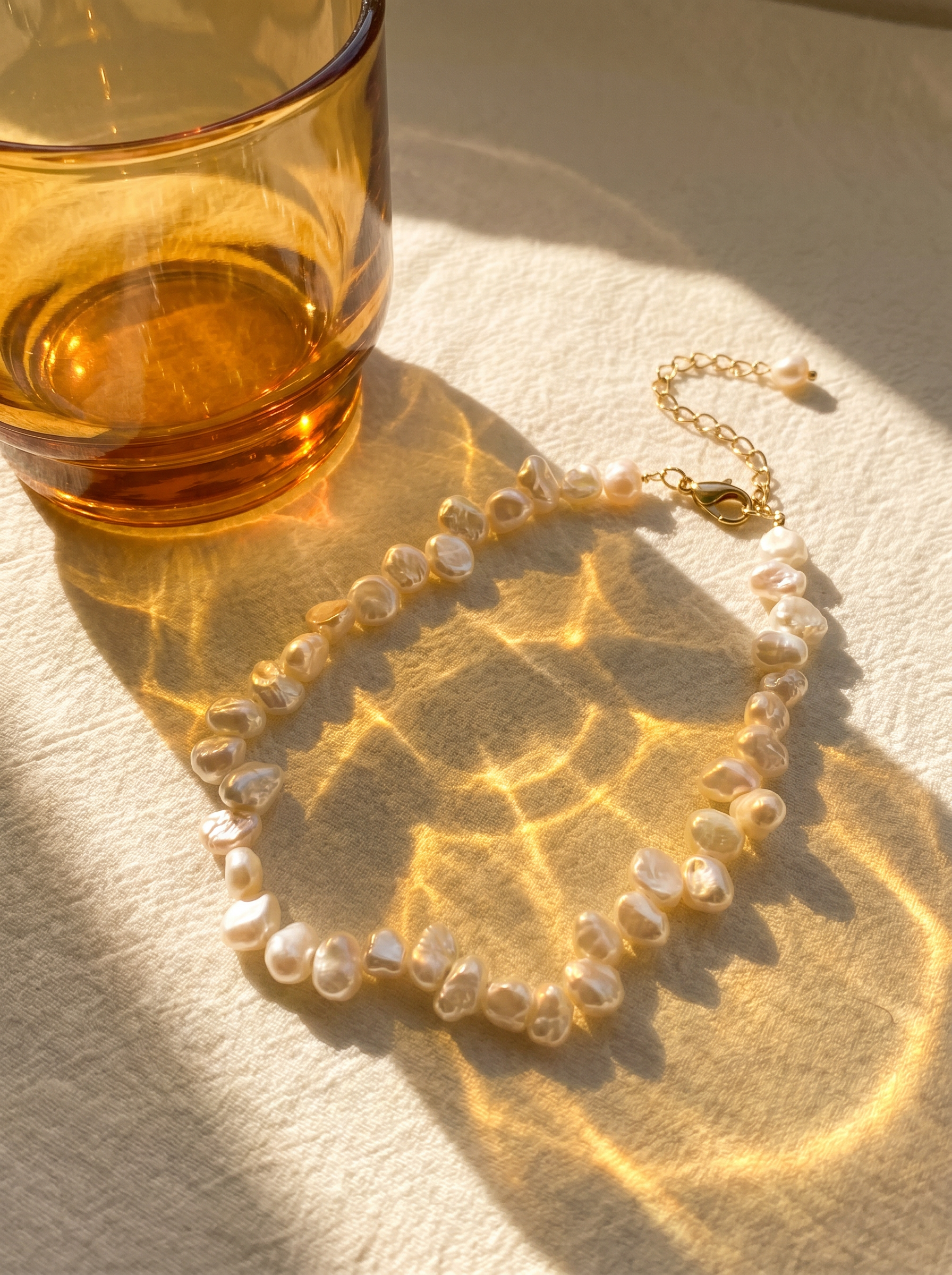 Brume — Baroque Freshwater Pearl Necklace