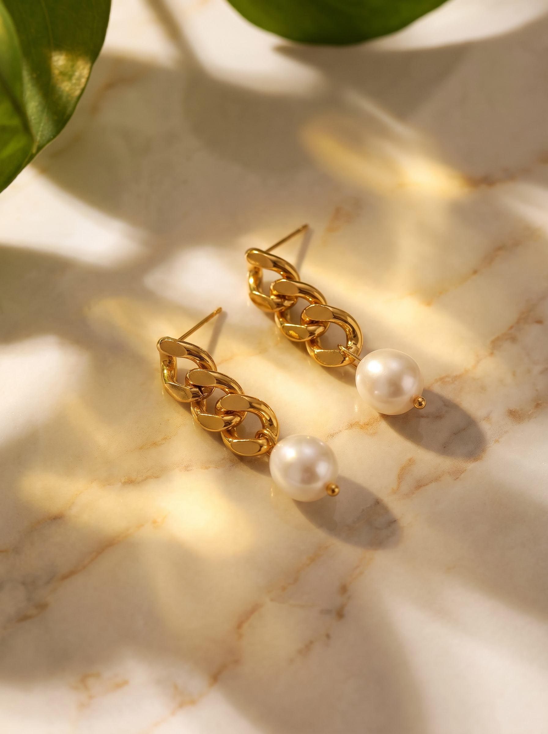 Ondine — Baroque Pearl Drop Earrings