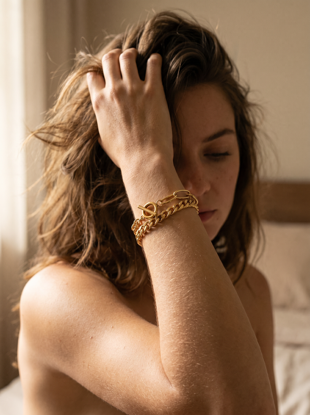 Lien — Paperclip Link Bracelet