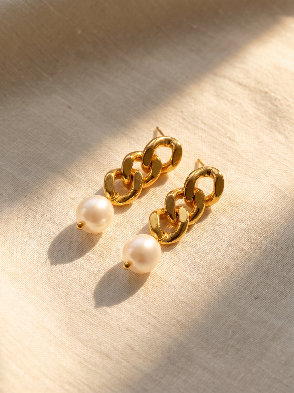 Ondine — Baroque Pearl Drop Earrings