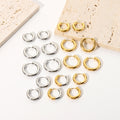 Cercle 18K huggie hoop earrings gold