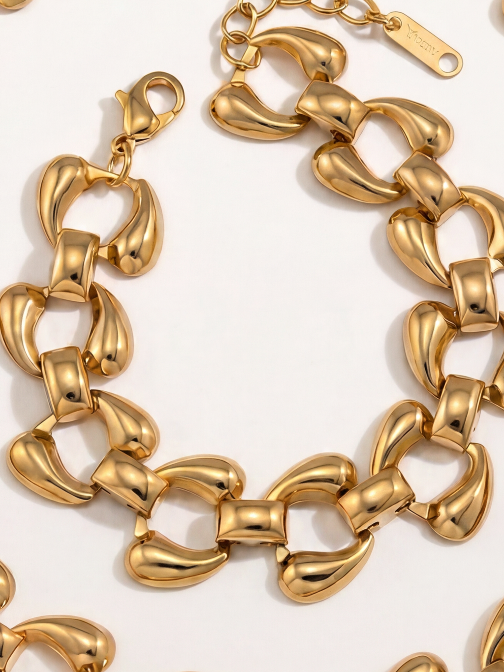 Lace — 18K Drop-Link Chain Set