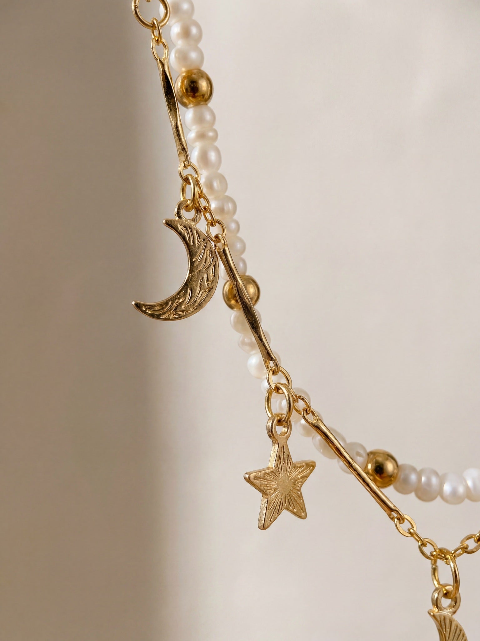Astral — Pearl Star Moon Layered Set