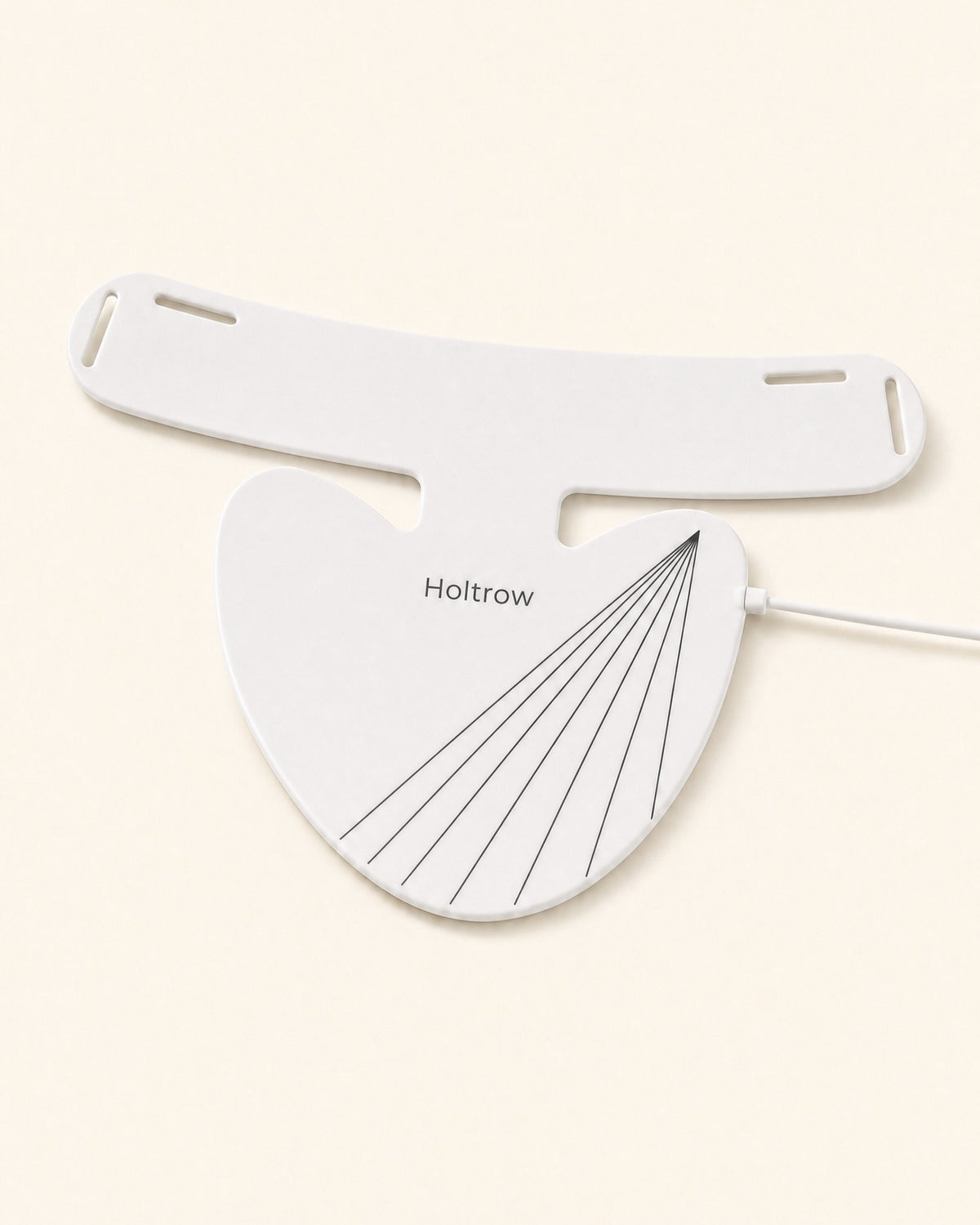 The Holtrow Dawn neck piece — collar band and heart-shaped chest plate