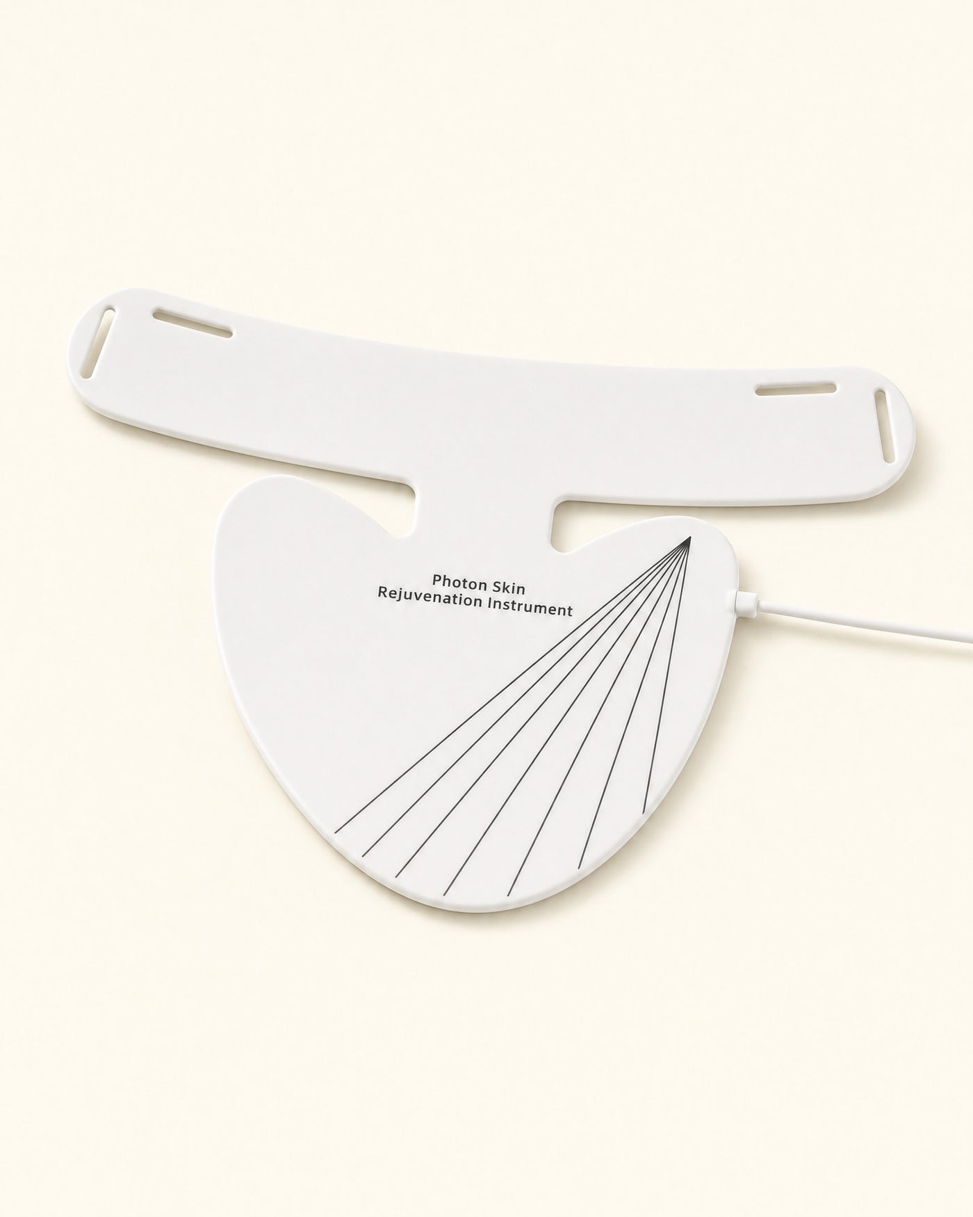 The Holtrow Dawn neck piece — collar band and heart-shaped chest plate