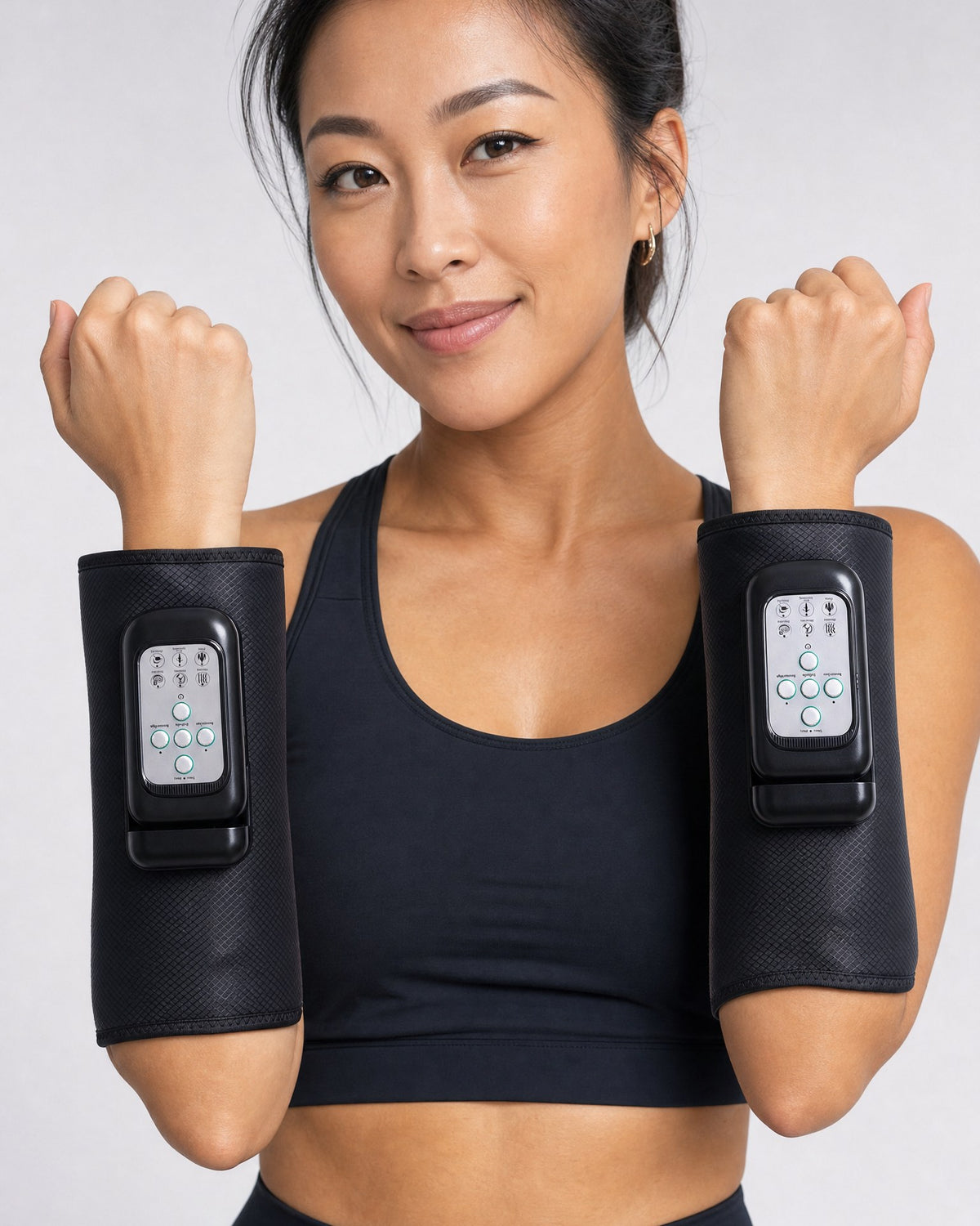 Holtrow Flow Mini forearm fit - one wrap-to-fit size, worn on both arms