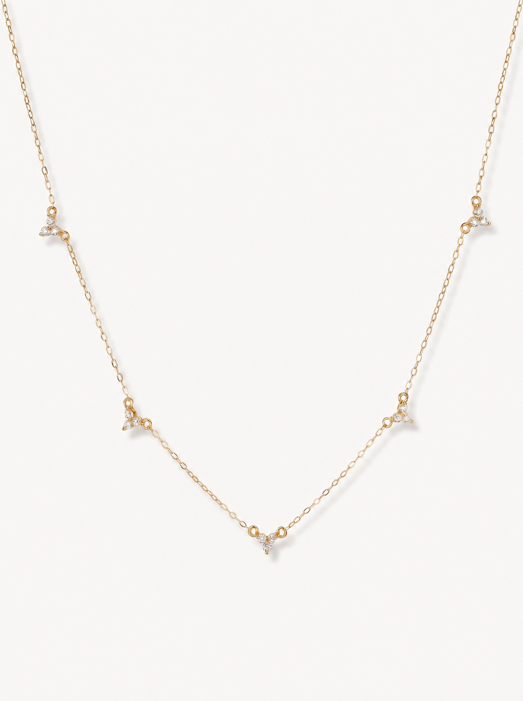 Stella 18K S925 star necklace