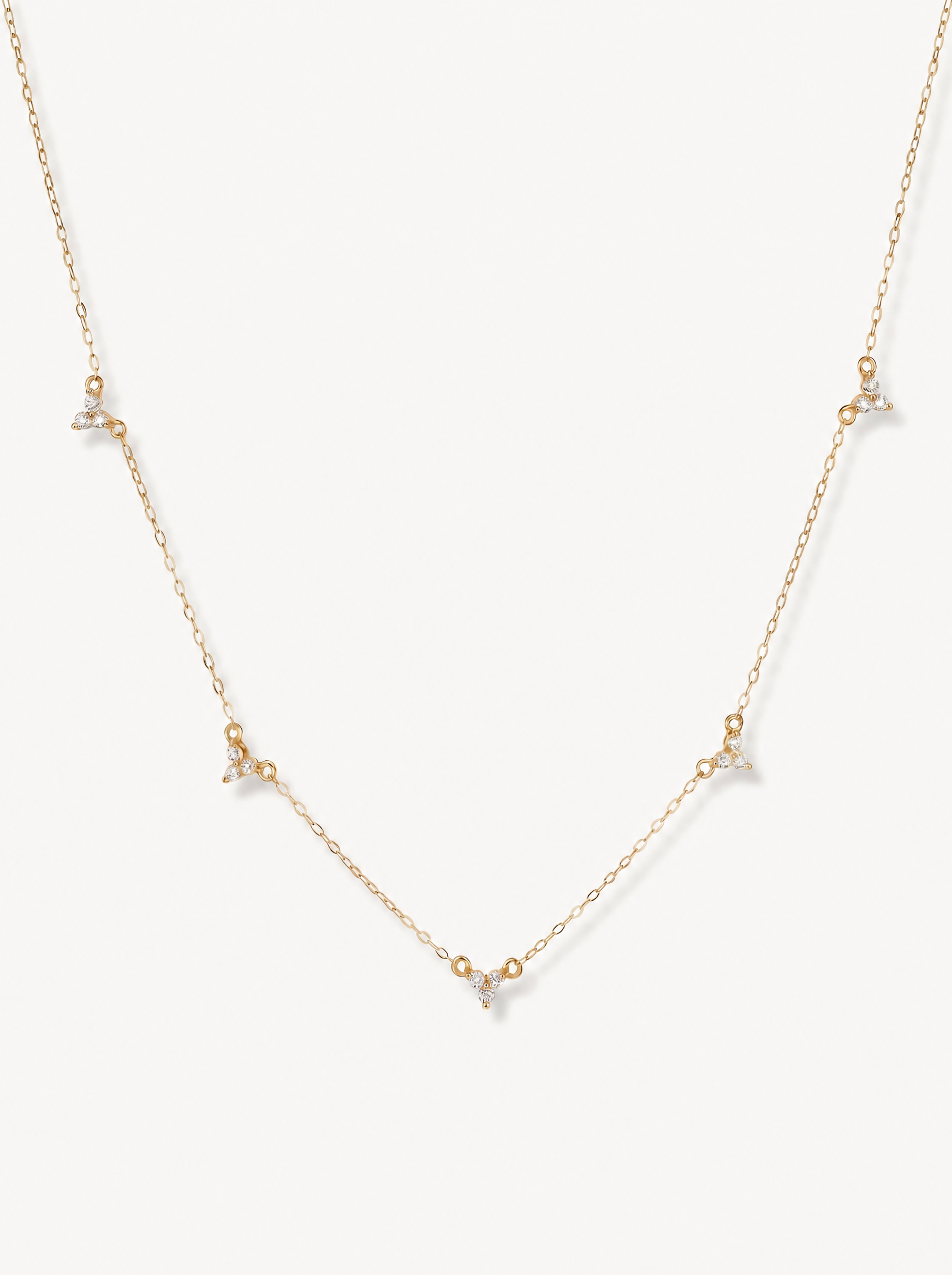 Stella 18K S925 star necklace