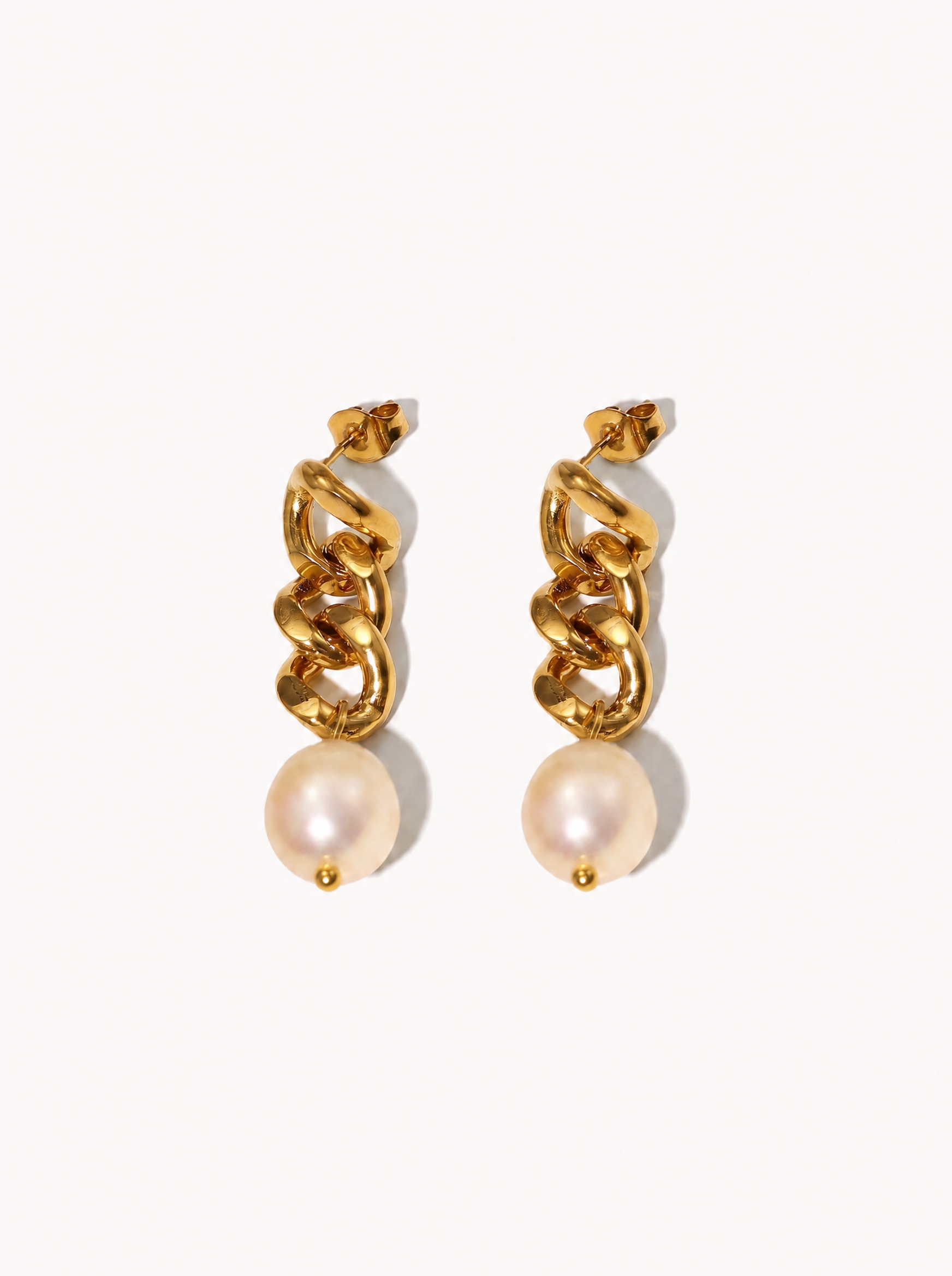 Ondine baroque pearl drop earrings