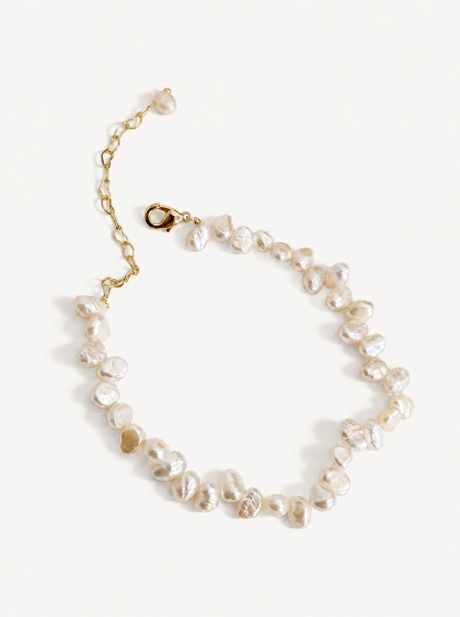 Brume baroque freshwater pearl necklace