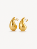 Lune 18K teardrop earrings
