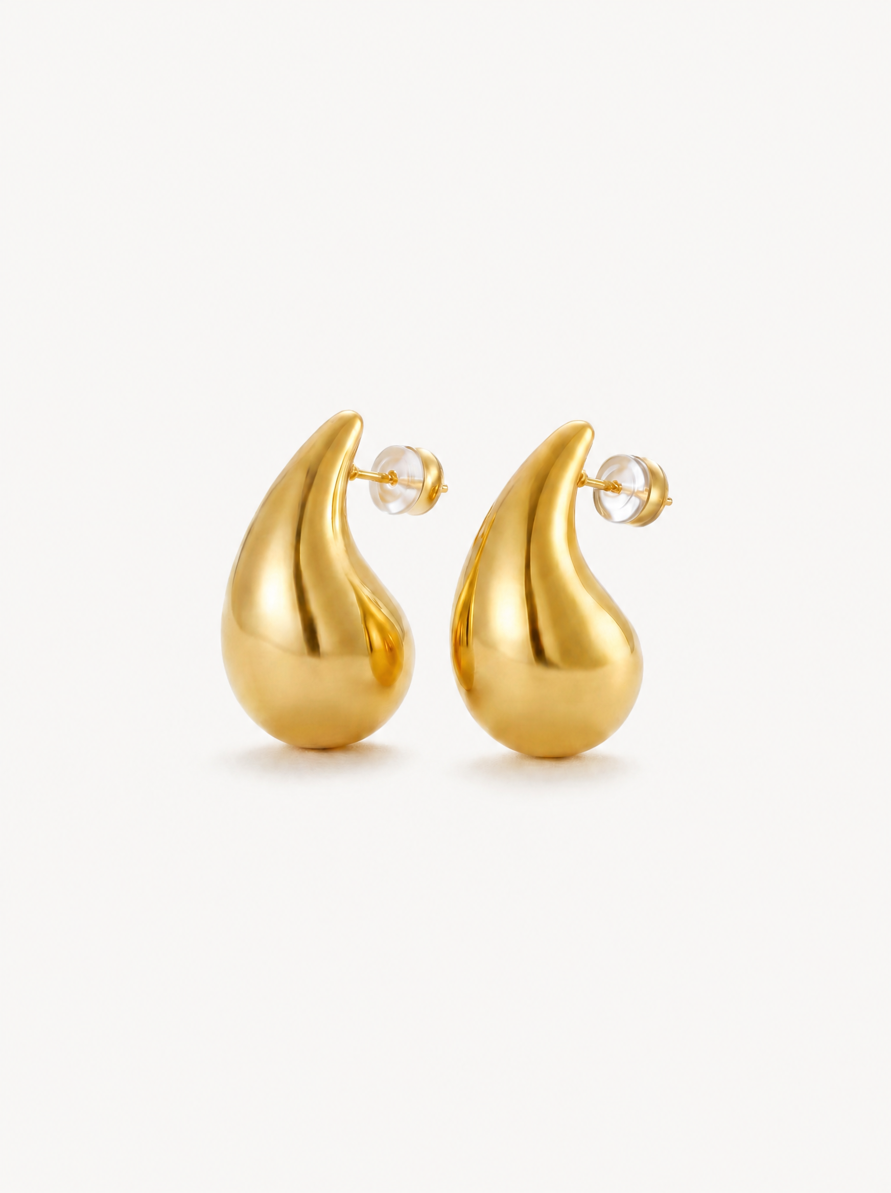 Lune 18K teardrop earrings