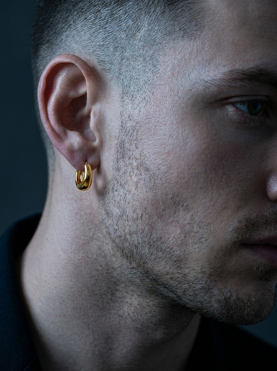Doré — 18K Gold Hoop Earrings
