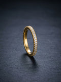 Ravi — 18K Gold Pavé Ring