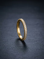 Ravi — 18K Gold Pavé Ring