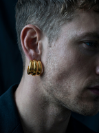 Tribu — 18K Gold Statement Earrings