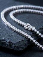 Givre — 18K Mini Pavé Chain Necklace