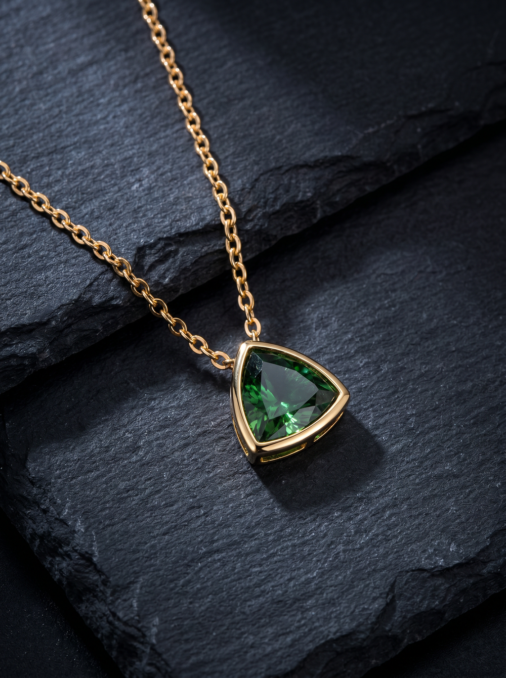 Prisme — Tourmaline Pendant Necklace
