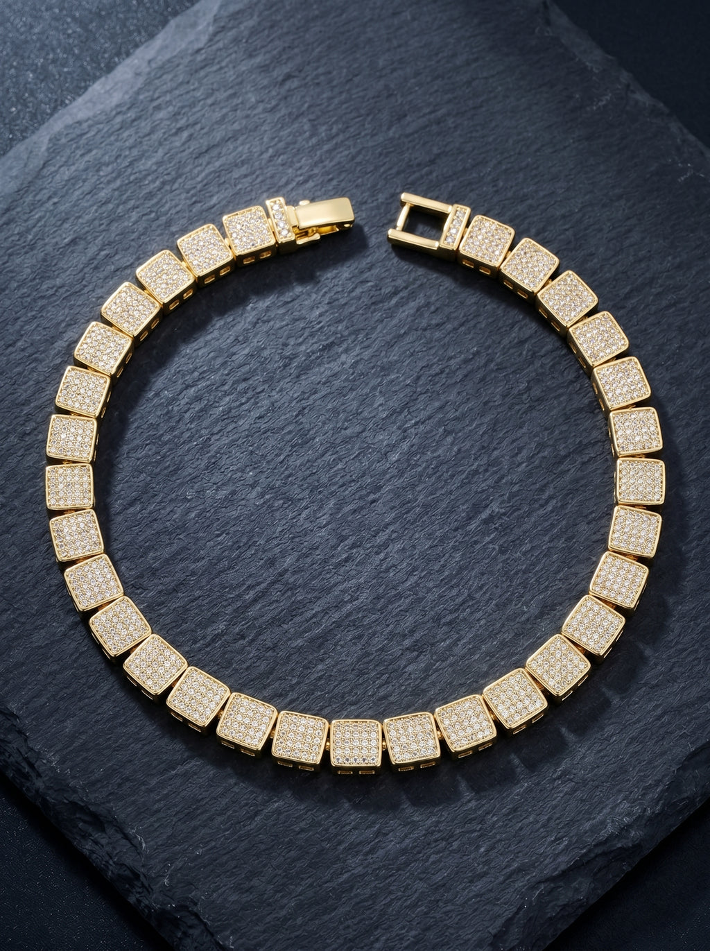 Exo — 18K Pavé Bracelet