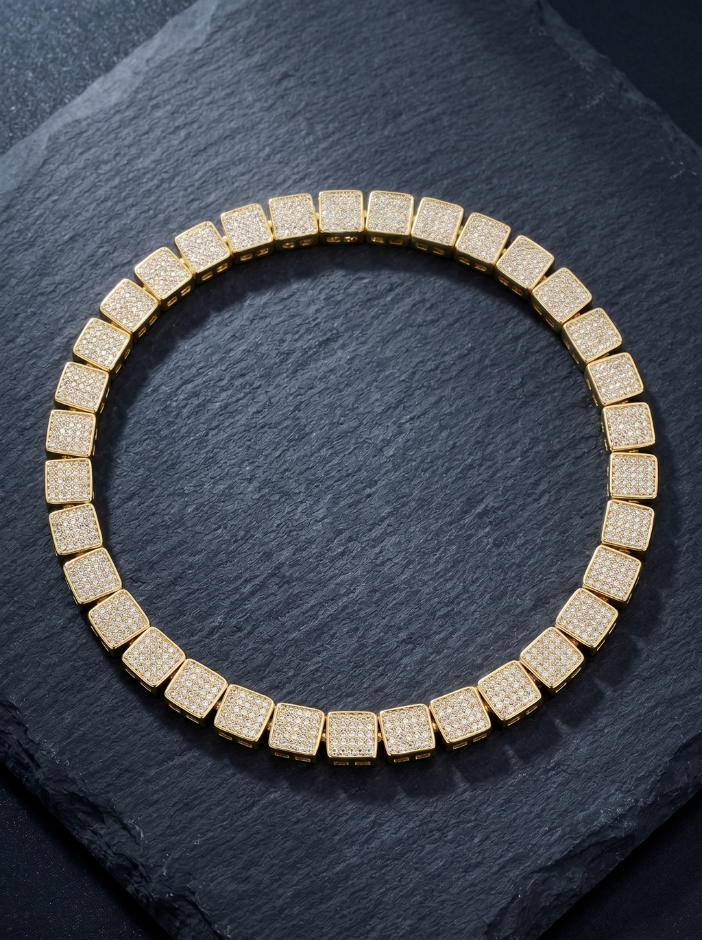 Exo — 18K Pavé Bracelet