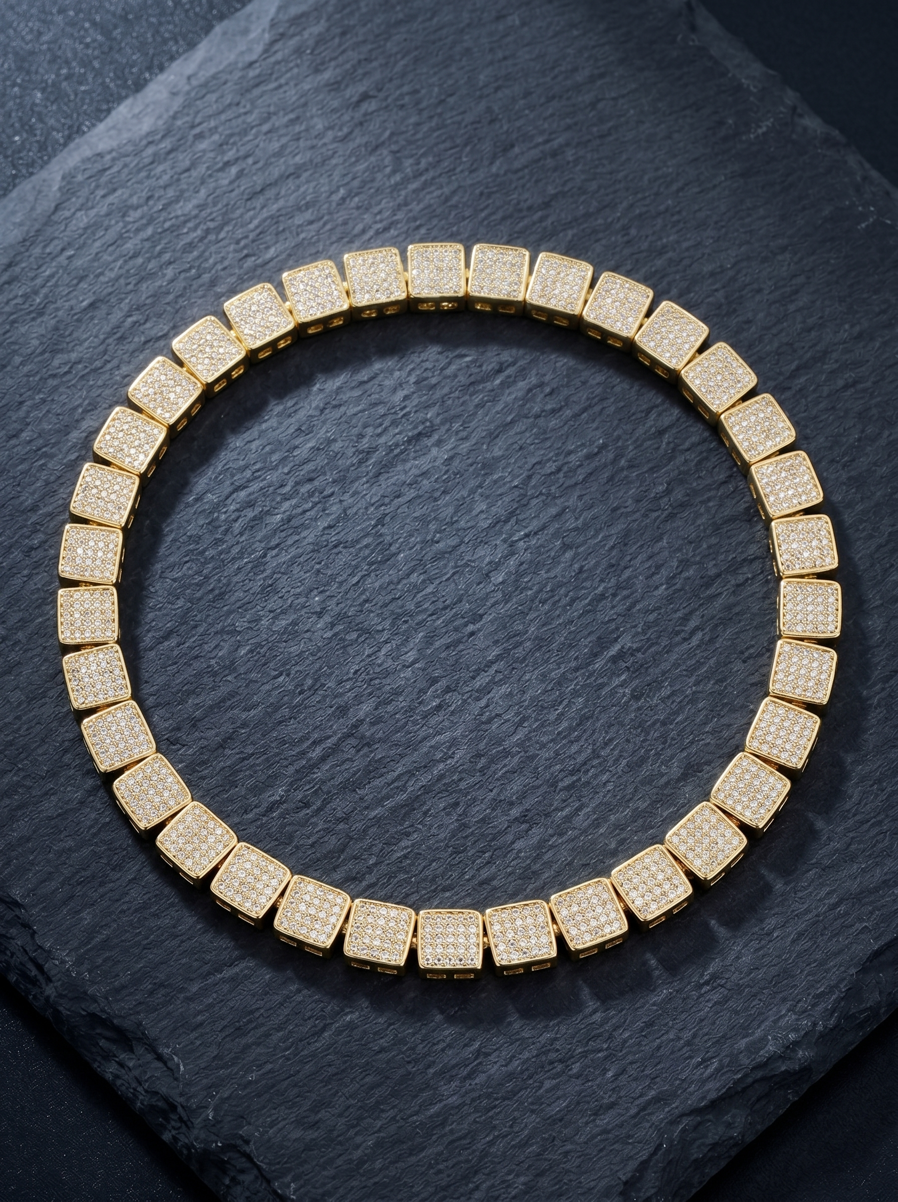 Exo — 18K Pavé Bracelet
