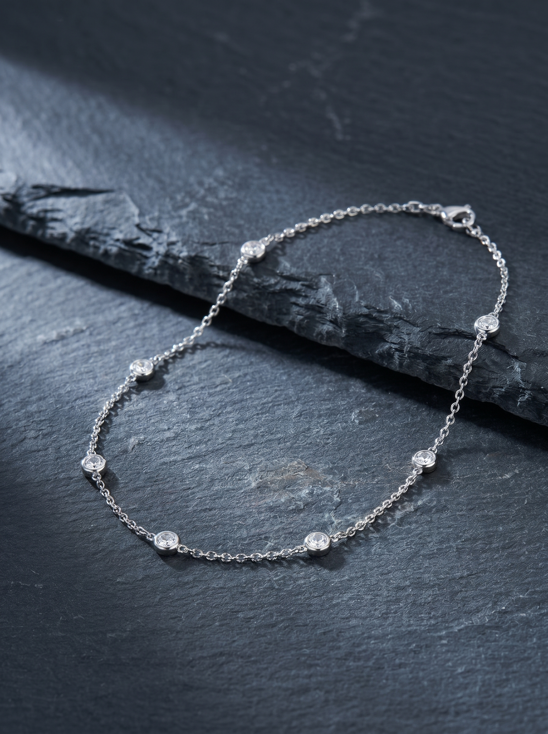 Galet — 18K Mixed Bezel Bracelet