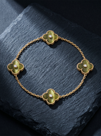 Olive — 18K Olive Clover Bracelet