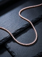 Rosé — 18K Rose Gold Pavé Bracelet