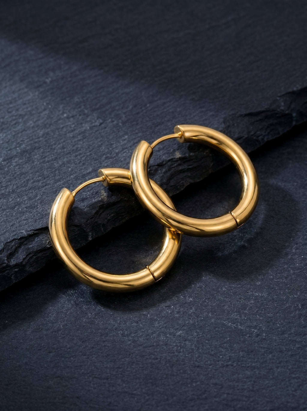 Anse — 18K Exo Hoop Earrings