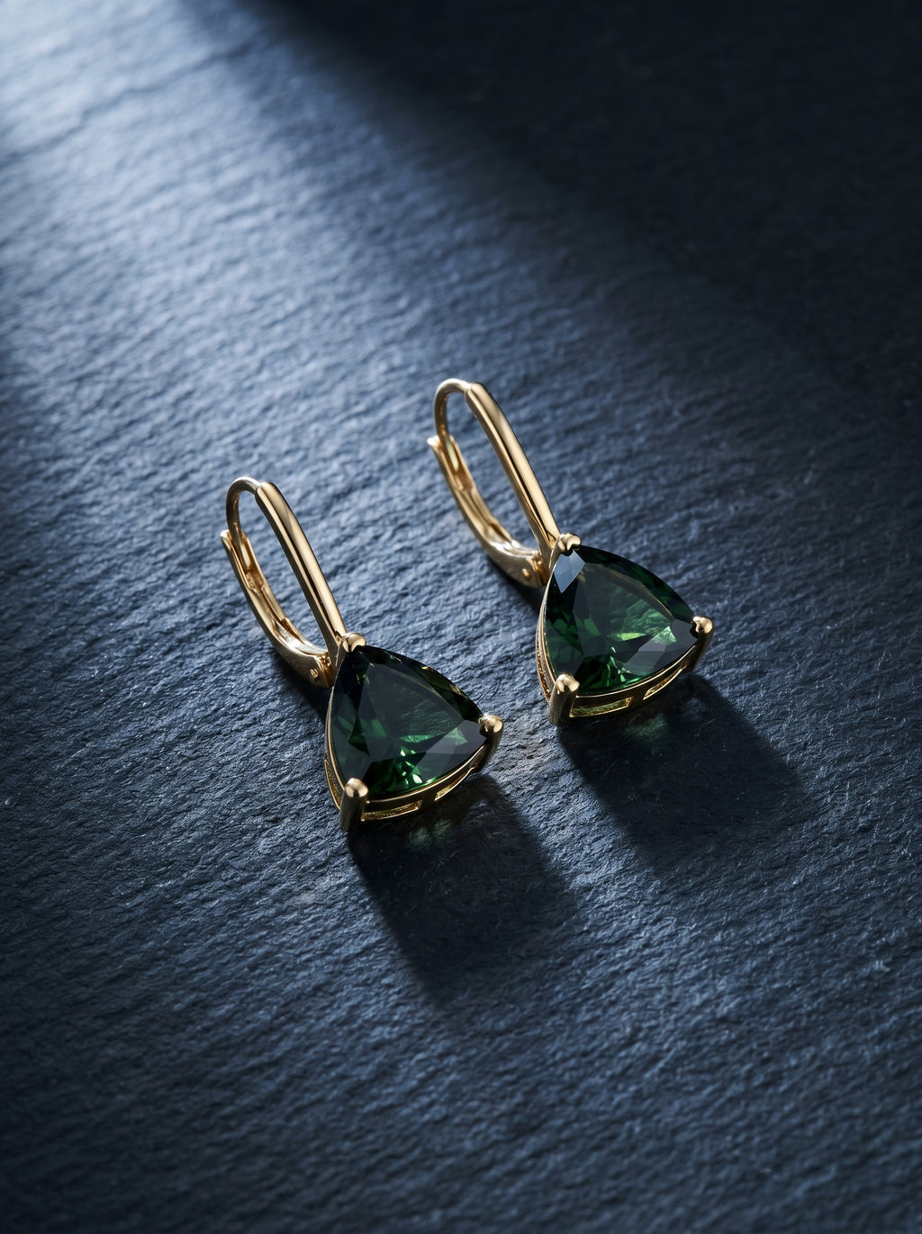 Prisme — Tourmaline Drop Earrings