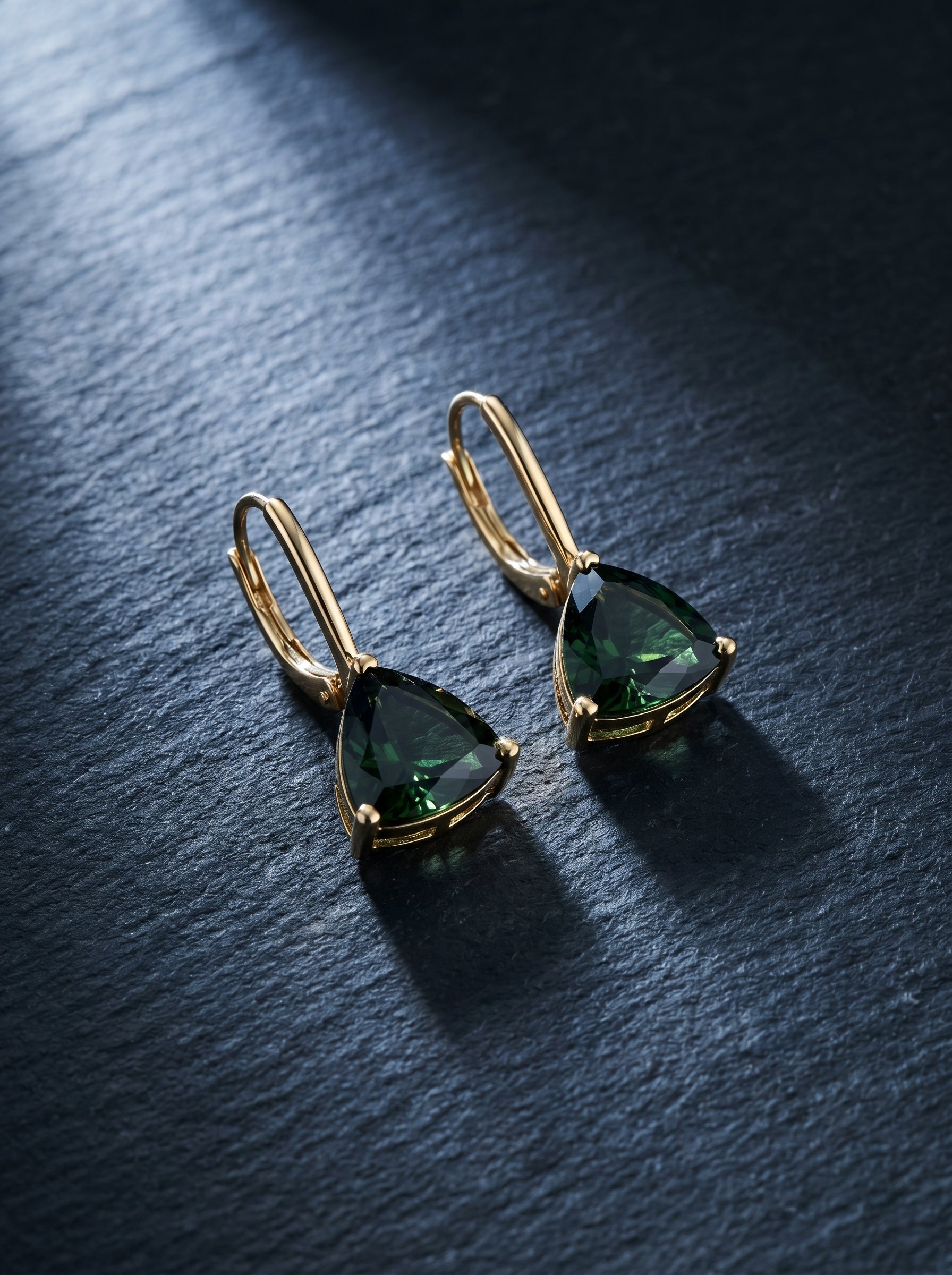 Prisme — Tourmaline Drop Earrings